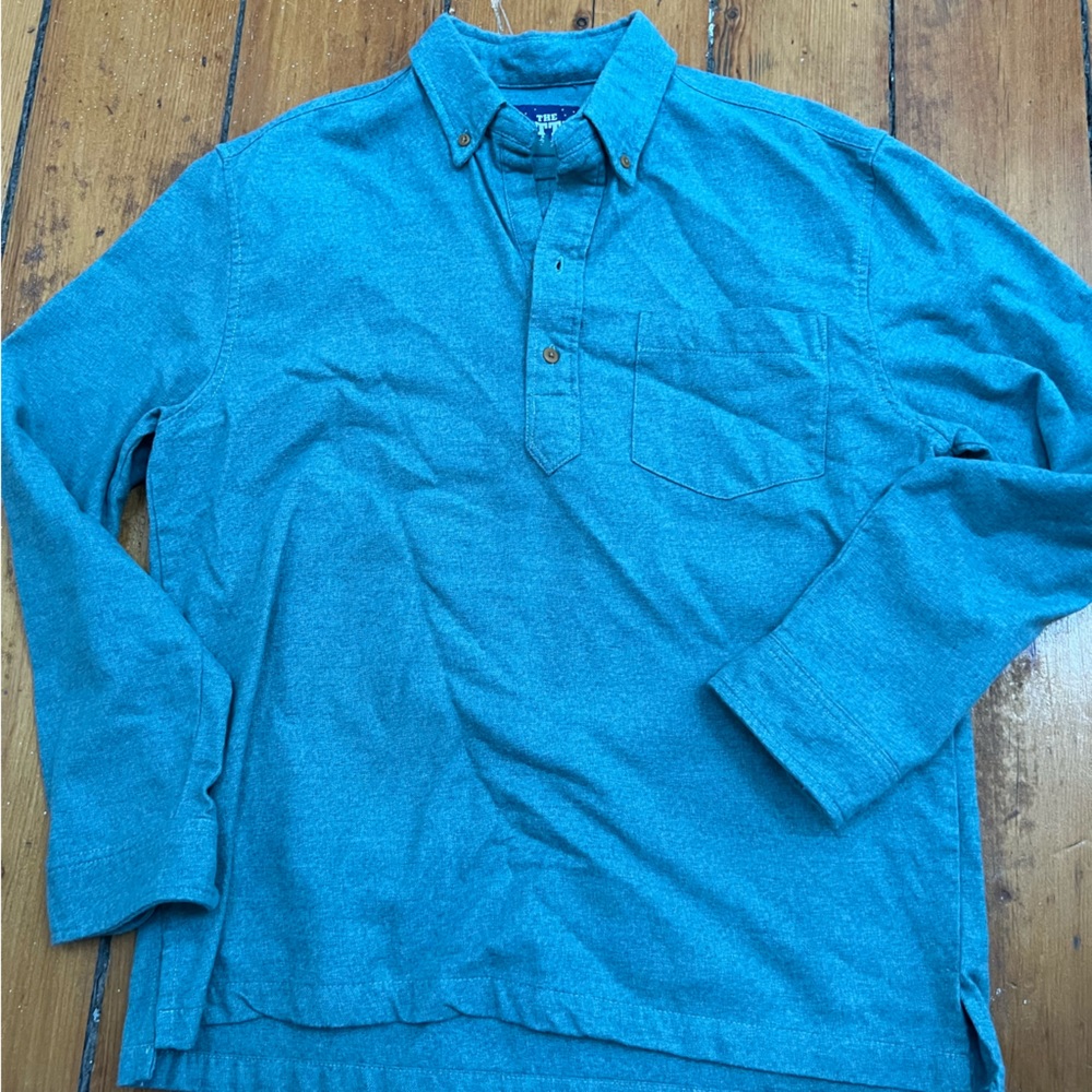 The Nutter by Chubbies green button up (large)